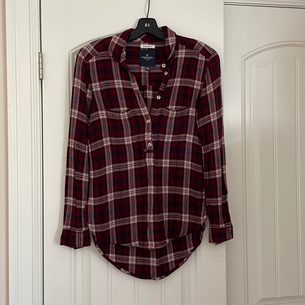 American Eagle Plaid Shirt